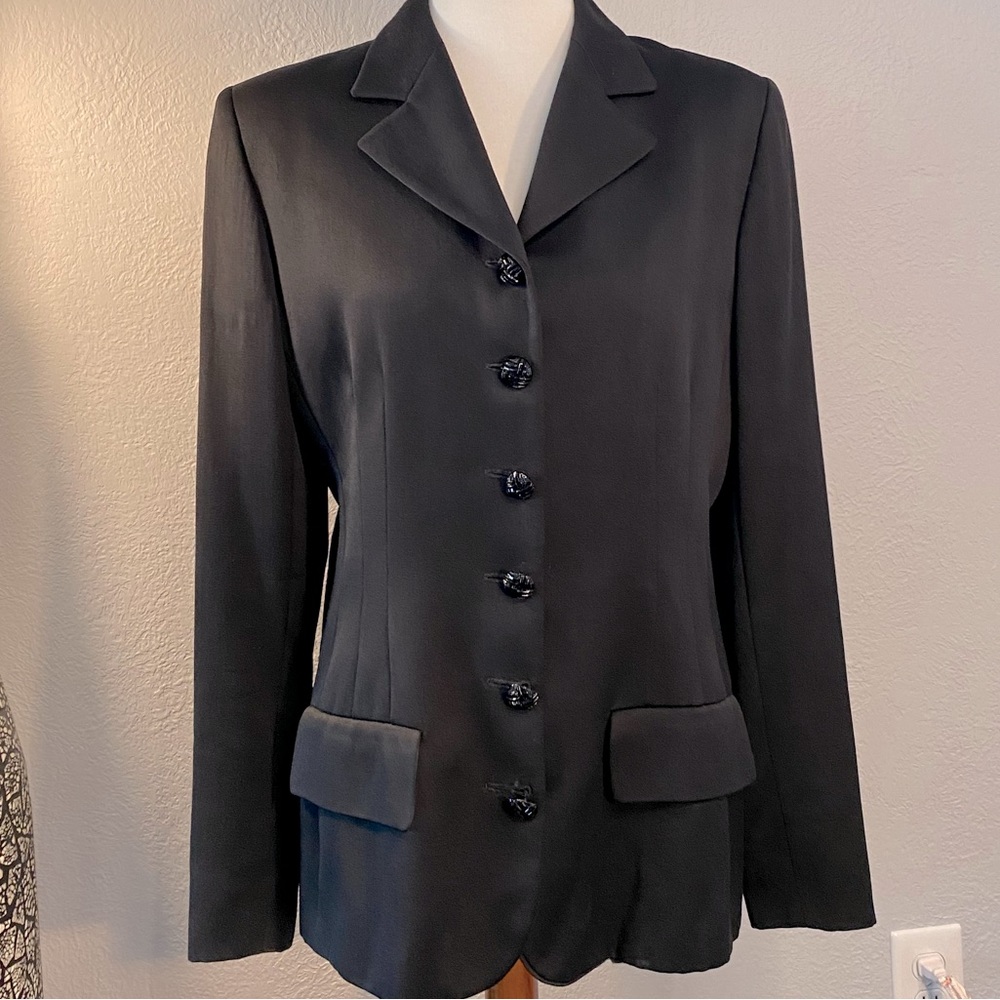 Vintage Valentino black blazer